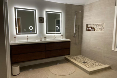 Inspiration for a bathroom remodel in Charlotte