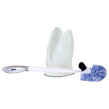 Quickie® 315MB Bowl Brush & Caddy with Microban® Protection