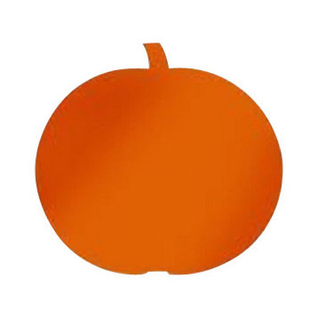Pumpkin Orange Message Board Magnet Powder Coated