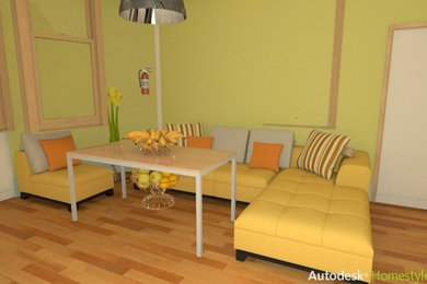 Home design - tropical home design idea in Atlanta