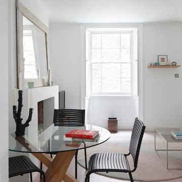 Eco-friendly Townhome Living Room