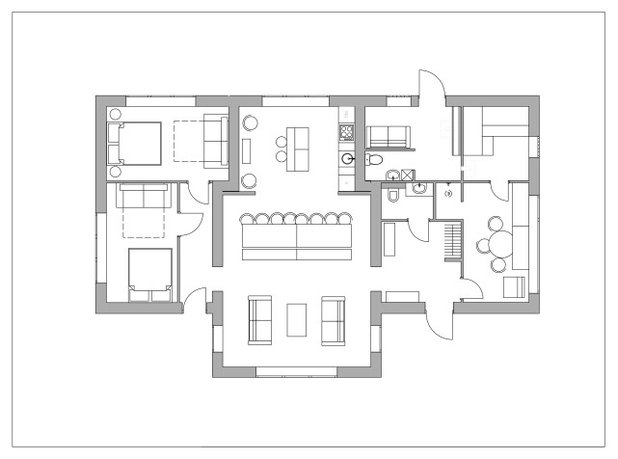 Внутренний план by House and Flat