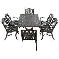 Traditional Outdoor Dining Sets by GDFStudio