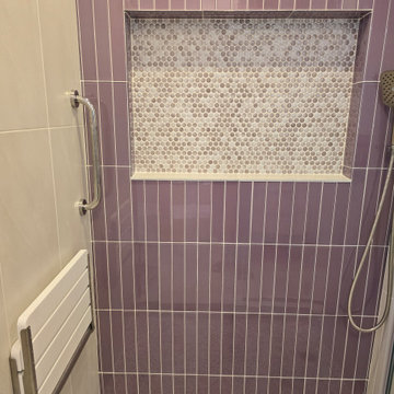 Rewarding small bathroom transformation