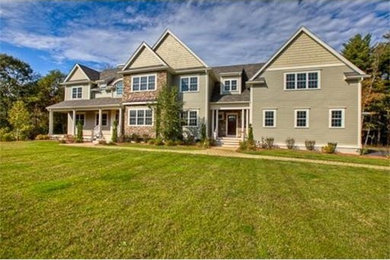 Traditional exterior home idea in Boston