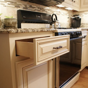 Before & After Cabinet Refacing