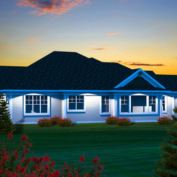 Craftsman Ranch Plan #43713
