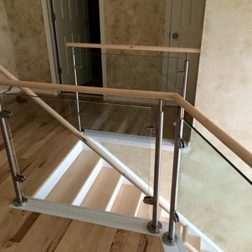 Stainless steel railings, cable railings and glass railings
