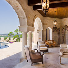 downstairs porch