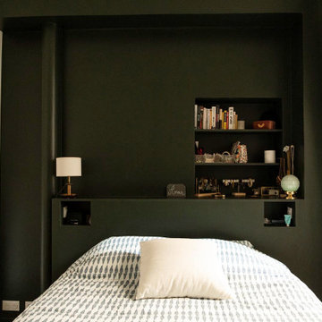 Oser la couleur pour un appartement familial - Projet Bonne Nouvelle