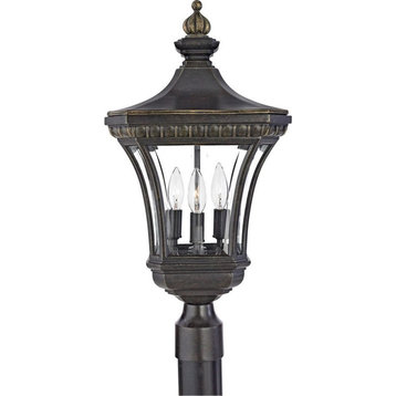 3 Light Medium Post Lantern - Outdoor - Post Lights - 71-BEL-618879 - Bailey