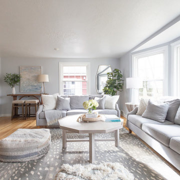 Cozy & Coastal Living Room