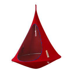 Cacoon - Single - Chili Red - Hammocks And Swing Chairs