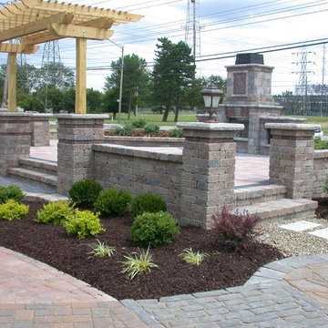 Outdoor Patio & Fireplace Display