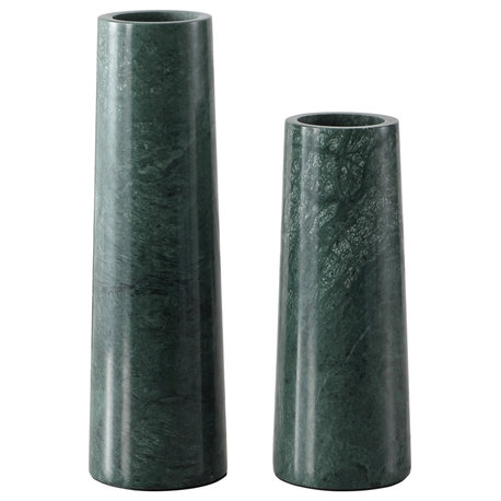 Safavieh Valto Marble Vase, Set of 2, Green