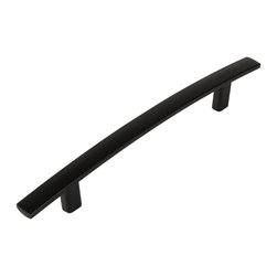 Cosmas - Cosmas Flat Black Contemporary 2363 Series Cabinet Pulls - Cabinet And Drawer Handle Pulls