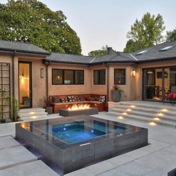 Custom Design-Build Swimming Pool + Spa | Alamo