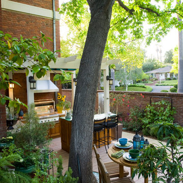 California Show House Outdoor Kitchen