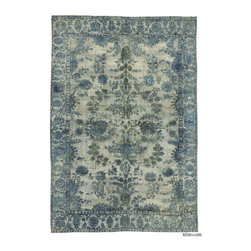 Hand Carved Over-Dyed Rug - Area Rugs