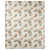 Peachy Pattern 50"x60" Coral Fleece Blanket