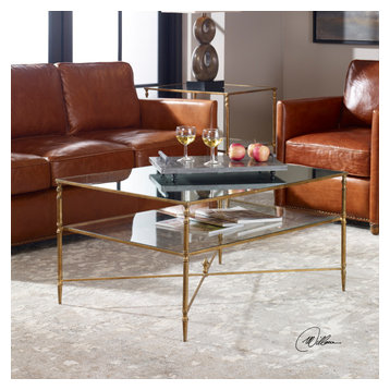 The 15 Best Metal Coffee Tables For, Avalon Home Tribeca Console Table