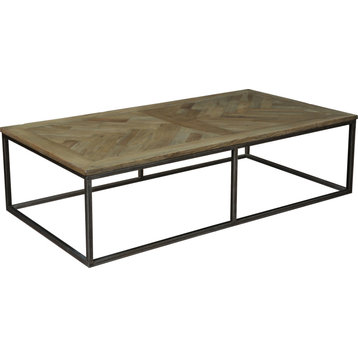 Cascade Cocktail Table - Brown, Gray
