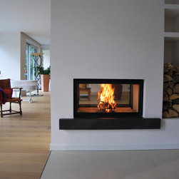 Spartherm - Double Sided Gas Fireplace - Indoor Fireplaces