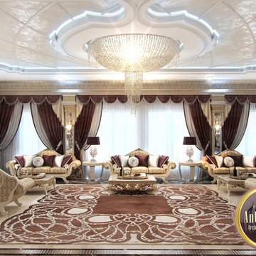 Arabic house design from LUXURY ANTONOVICH DESIGN