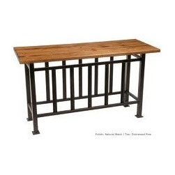 Mission Console Table by Stone County Ironworks - Side Tables And End Tables