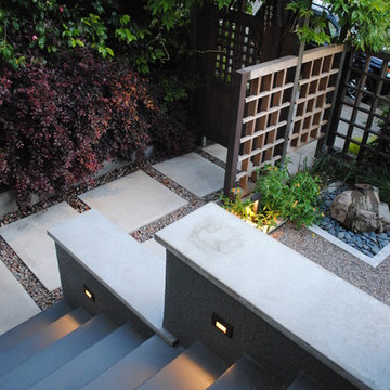 Berkeley Urban Patio Front Yard