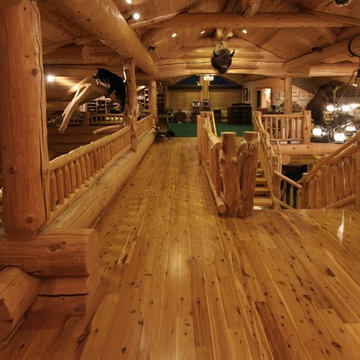 Cruz Residence - Handcrafted Scandinavian Full-Scribe Log Home