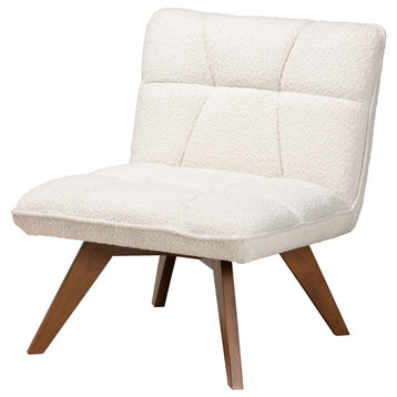 Elli Cream Boucle Accent Chair