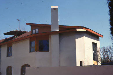 Mediterranean exterior home idea in Madrid