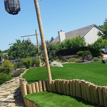 Japanese-Inspired Bamboo Backyard