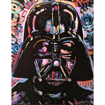 Star Wars Darth Vader Pop Art Painting 18"x24" by Matt Pecson
