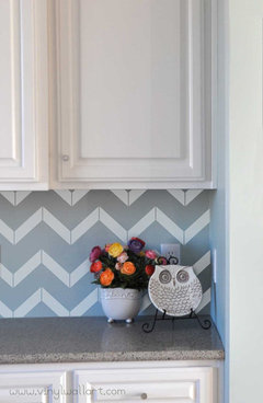 Neptune - There's no doubt that a neutral kitchen will stand the test of  time. And worry not, neutral never has to mean boring. A tiled splashback  in a herringbone design adds