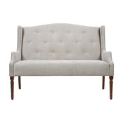 Izzy Settee, Silver Gray