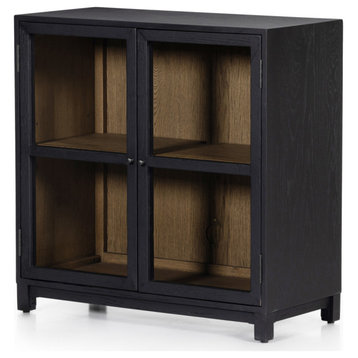 Millie Small Cabinet, Drifted Matte Black