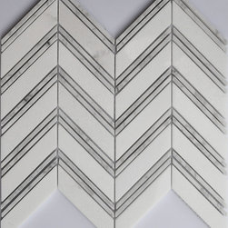 thassos-carrara chevron - Products