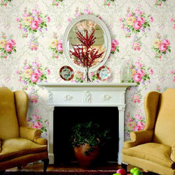 Countryside Kitchen Florals - Wallpaper