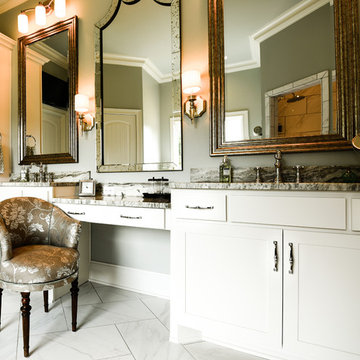 Knotty Alder & White Kitchen