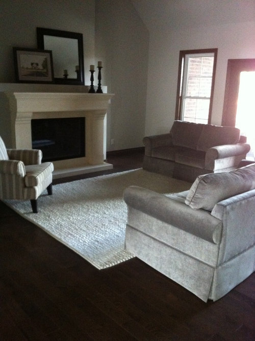 Is my area rug too small?