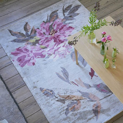 Aubriet Fuchsia Rug - Rugs