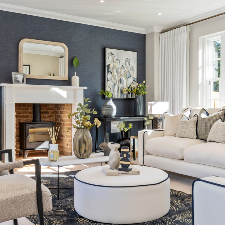 75 Beautiful Living Room Feature Wall Ideas and Designs July 2024