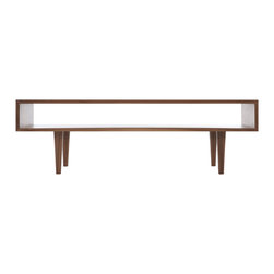 Eastvold Furniture - Classic Coffee Table, Walnut, 15" - Coffee Tables