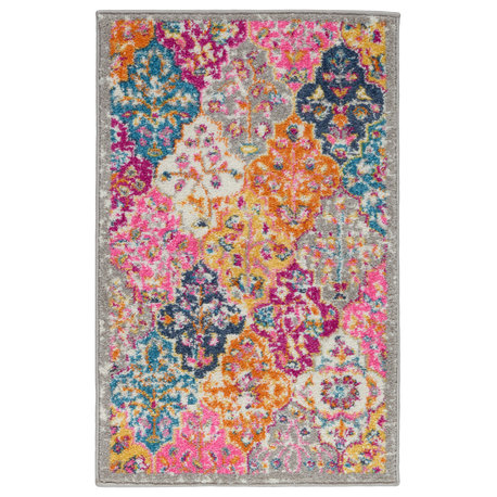 Nourison Passion 1'10" x 2'10" Multicolor Bohemian Indoor Area Rug