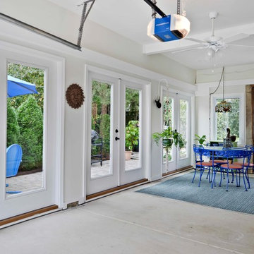 Attractive New Sunroom/Garage with Attic Space Converted into a Game Room/Study