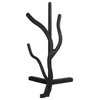 Willow Tree Branch Paper Towel Stand Countertop, Black Iron Finish