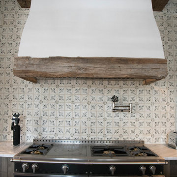 Reclaimed Beams With Post Oak