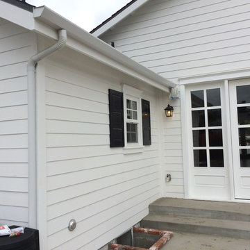 Flat Face Rain Gutters in Los Angeles